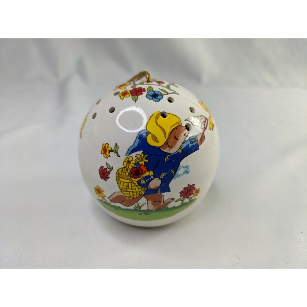 Eden Toys Paddington Bear Potpourri Ceramic Ball 3‎ Inch 1981